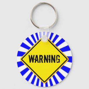 waarschuwing sleutelhanger