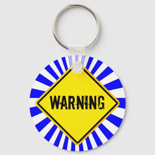 waarschuwing sleutelhanger (Voorkant)