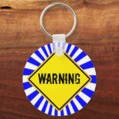 waarschuwing sleutelhanger (Voorkant)
