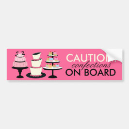 WAARSCHUWING: Snoepgoed Aan Boord Bumperstickers