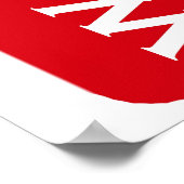 Waarschuwing: Socialistisch Poster (Hoek)