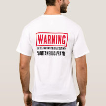 Waarschuwing Spontaan Gebed Grappig Religieus