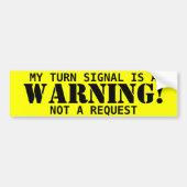 Waarschuwing! sticker (Voorkant)