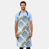 Waarschuwing! Stofduivel in meteorologie Humor Schort (Gedragen)