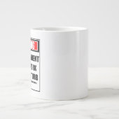 Waarschuwing Superintendent hard op het werk stoor Grote Koffiekop (Voorkant)