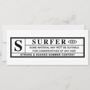 waarschuwing surfer kaart