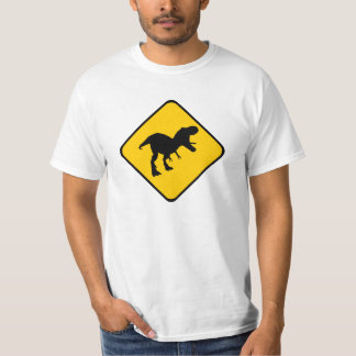 Waarschuwing T-Rex T-shirt