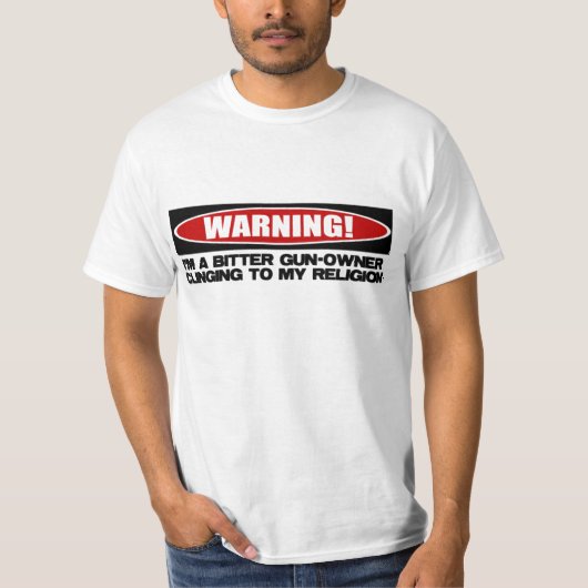 waarschuwing t-shirt (Voorkant)