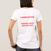 WAARSCHUWING! T-SHIRT (Achterkant)