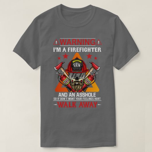 waarschuwing t-shirt (Design voorkant)