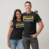 Waarschuwing T-shirt (Unisex)