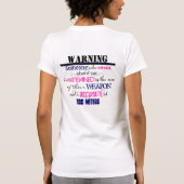 Waarschuwing T-shirt (Achterkant)