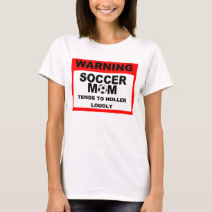 Waarschuwing T-shirt Voetbal