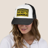 Waarschuwing: Te Heet Om Aan Te Paken Trucker Pet (In situ)