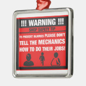 Waarschuwing: technische tips voor winkelveilighei metalen ornament (Links)