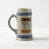 Waarschuwing Temperamental Bass Clarinetist Bierpul (Links)