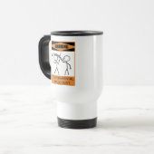 Waarschuwing Temperamental Bassonist Reisbeker (Voorkant links)