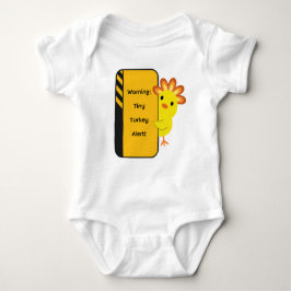 Waarschuwing: Tiny Turkije Alert Thanksgiving Quot Romper