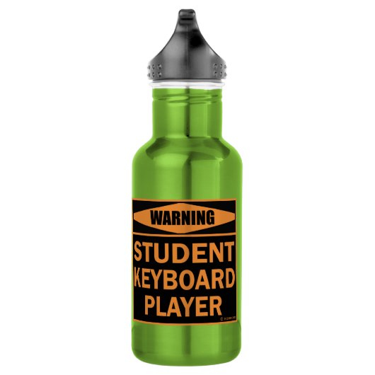 Waarschuwing! Toetsenbordspeler voor studenten! Waterfles (Rechts)