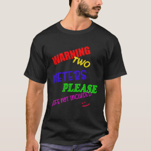 Waarschuwing Tow Mater aub vrouw niet inbegrepen T-shirt