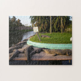 Waarschuwing! Trespassers zullen worden gegeten, J Legpuzzel