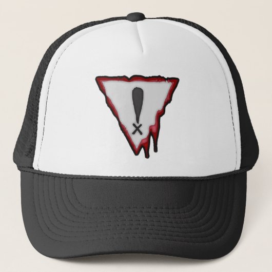 Waarschuwing Trucker Pet (Voorkant)