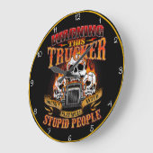 Waarschuwing: Trucker speelt niet goed Grote Klok (Hoek)