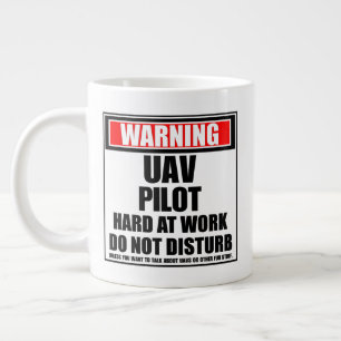 Waarschuwing UAV-piloot hard op het werk stoort ni Grote Koffiekop