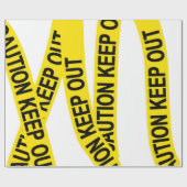  waarschuwing uit te sluiten cadeaupapier (Vlak)