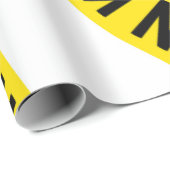  waarschuwing uit te sluiten cadeaupapier (Rol Hoek)