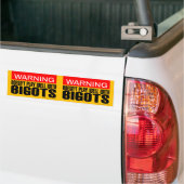 Waarschuwing van 2-in-1: speelt niet goed met migo bumpersticker (Op Truck)