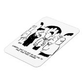 Waarschuwing van de getuige van de bruidegom magneet (Linkerzijde)