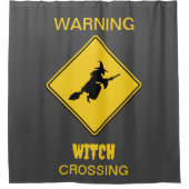 Waarschuwing van getuigen douchegordijn (Voorkant)