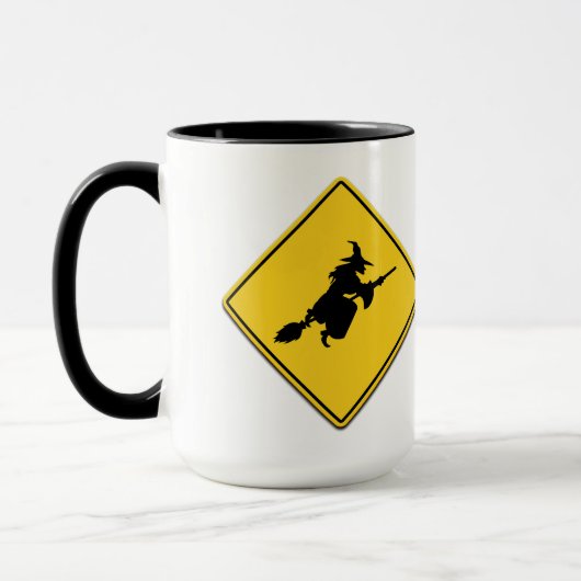 Waarschuwing van getuigen mok (Links)