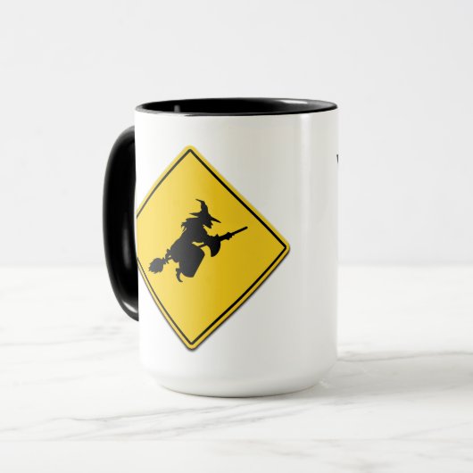 Waarschuwing van getuigen mok (Voorkant links)