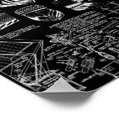 WAARSCHUWING VAN GROOT-BRITTANNIË 1779 POSTER (Hoek)