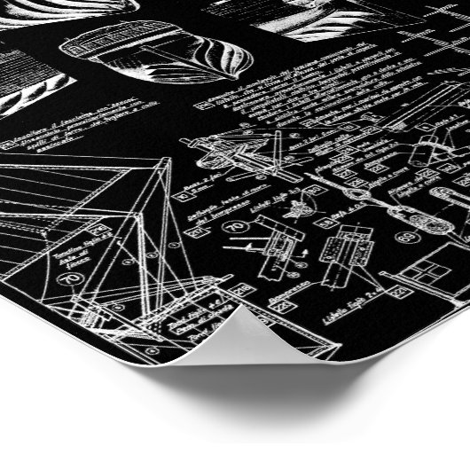 WAARSCHUWING VAN GROOT-BRITTANNIË 1779 POSTER (Hoek)