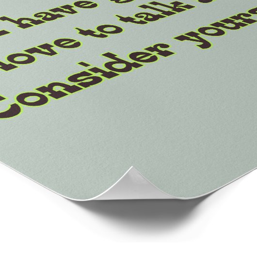 Waarschuwing van grootouders poster (Hoek)