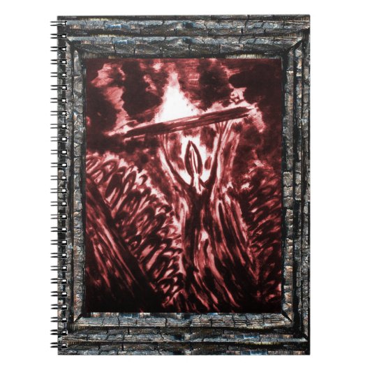 Waarschuwing van het aambeeld notitieboek (Voorkant)