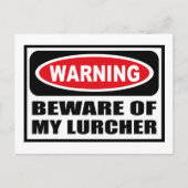 WAARSCHUWING VAN MIJN Briefkaart VAN DE KERER (Voorkant)