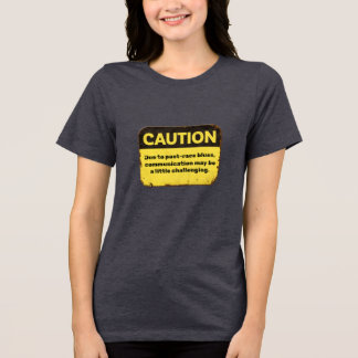 Waarschuwing: Vanwege post-race blues Tri-Blend Shirt