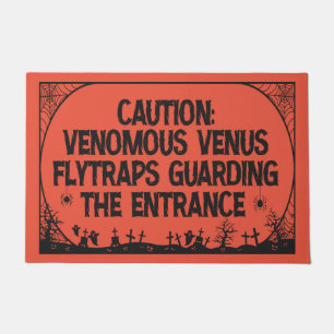 Waarschuwing Veneus Venus Grappig Spooky Gotisch P Deurmat