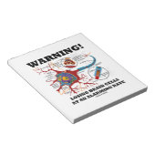 Waarschuwing! Verliezen van remcellen bij een alar Notitieblok (Schuin)