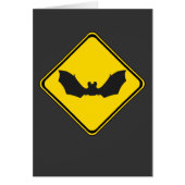 Waarschuwing: vleermuizen! (Voorkant)