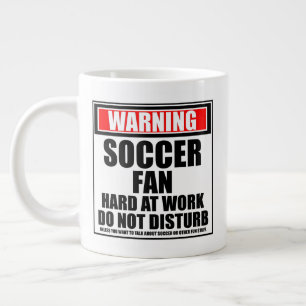 Waarschuwing Voetbal hard op het werk stoort niet Grote Koffiekop