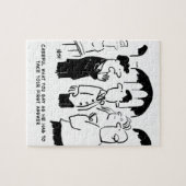 Waarschuwing voor beste man naar Bridegroom Legpuzzel (Horizontaal)