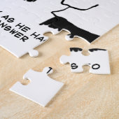 Waarschuwing voor beste man naar Bridegroom Legpuzzel (Zijkant)