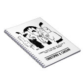 Waarschuwing voor beste man naar Bridegroom Notitieboek (Rechterzijde)