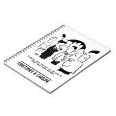 Waarschuwing voor beste man naar Bridegroom Notitieboek (Linkerzijde)