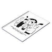 Waarschuwing voor beste man naar Bridegroom Notitieboek (Linkerzijde)